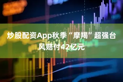 炒股配资App秋季“摩羯”超强台风赔付42亿元
